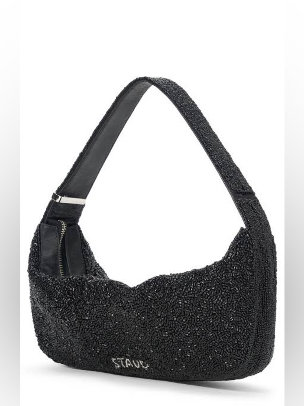 STAUD NWT Demy Convertible Beaded Shoulder Bag